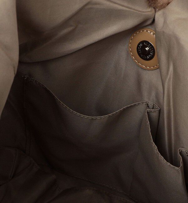 SHIPS any「SHIPS any: フェイクファー スクエア トート バッグ」|トートバッグ|