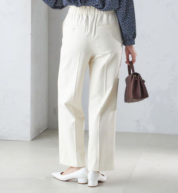 SHIPS for women「〈手洗い可能〉両面起毛 ストレート パンツ」|その他|