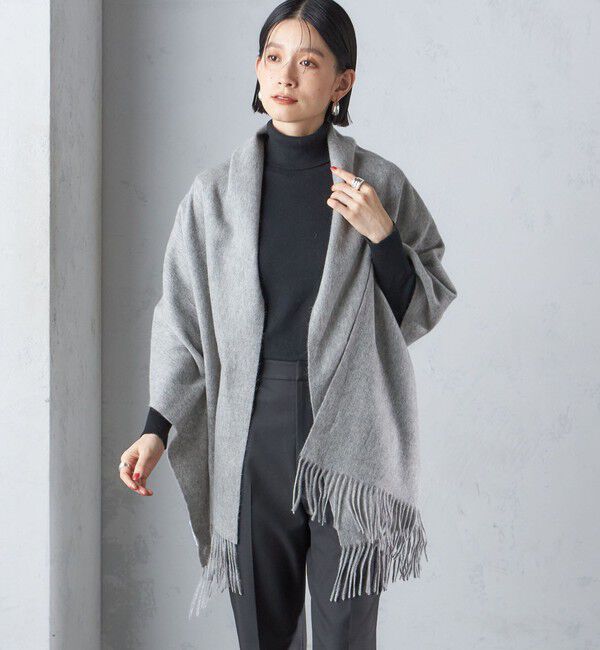 SHIPS for women「ウール カシミヤ ウォッシャブル ストール」|マフラー|