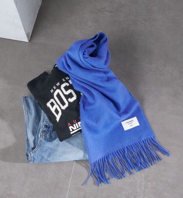 SHIPS for women「ウール カシミヤ ウォッシャブル ストール」|マフラー|