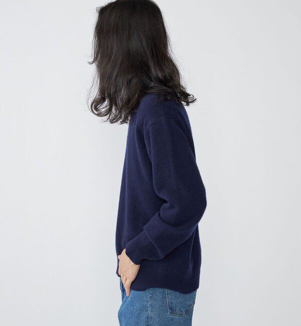 SHIPS「SHIPS:〈手洗い可能〉ソフト ウール Vネック ニット（アンサンブル対応）」|ニット・セーター|