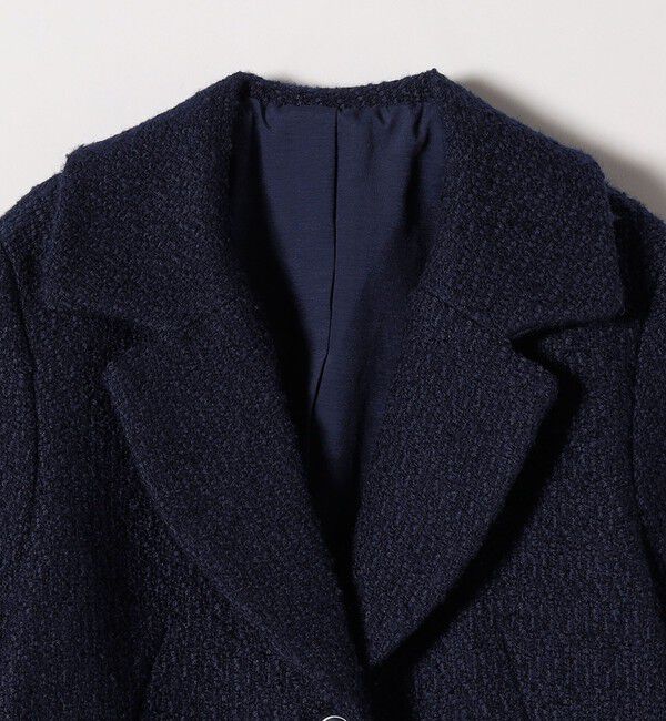 SHIPS any「SHIPS any: モール ツイード ショート テーラード ジャケット」|テーラードジャケット|