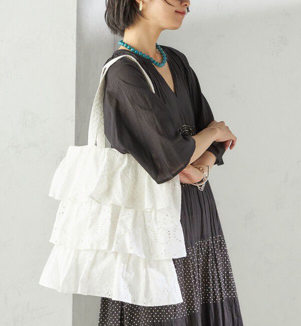 SHIPS for women「RAJAT:シフリー 刺繍 トート」|トートバッグ|