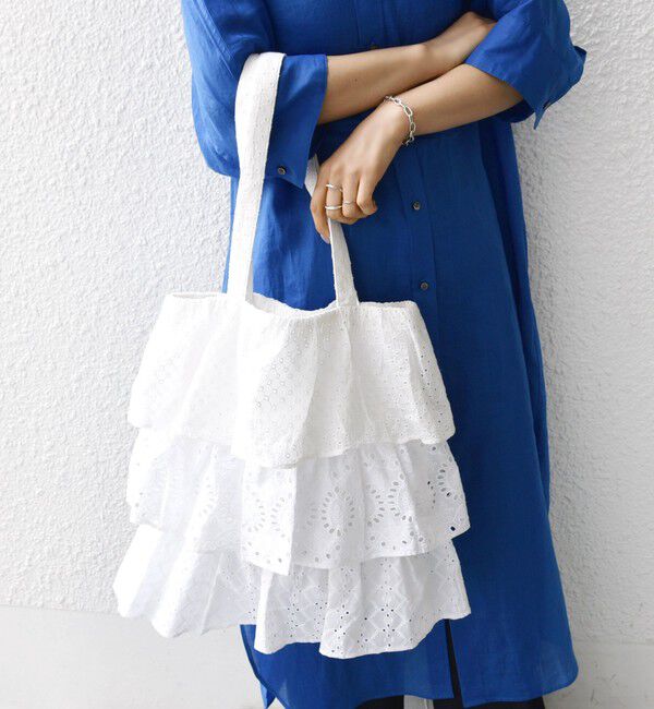 SHIPS for women「RAJAT:シフリー 刺繍 トート」|トートバッグ|