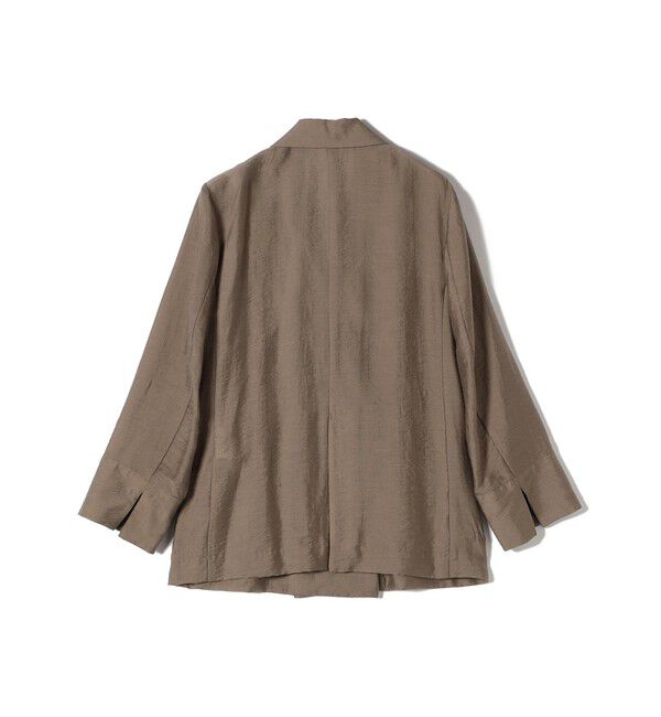 SHIPS for women「〈手洗い可能〉シアー シルク混 ジャケット」|テーラードジャケット|