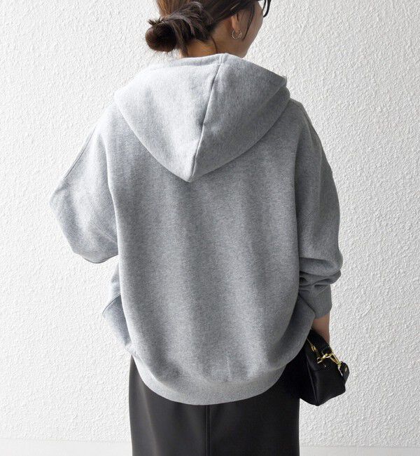 SHIPS any「SHIPS any:〈洗濯機可能〉USAコットン 裏起毛 フーディー ルーズ プルオーバー」|パーカー|