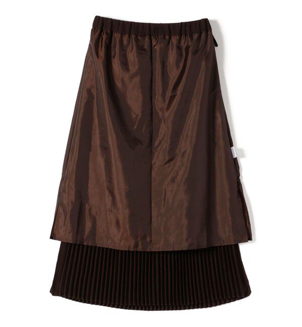 SHIPS for women「プリーツ ミディ ウエスト ゴム スカート」|スカート|