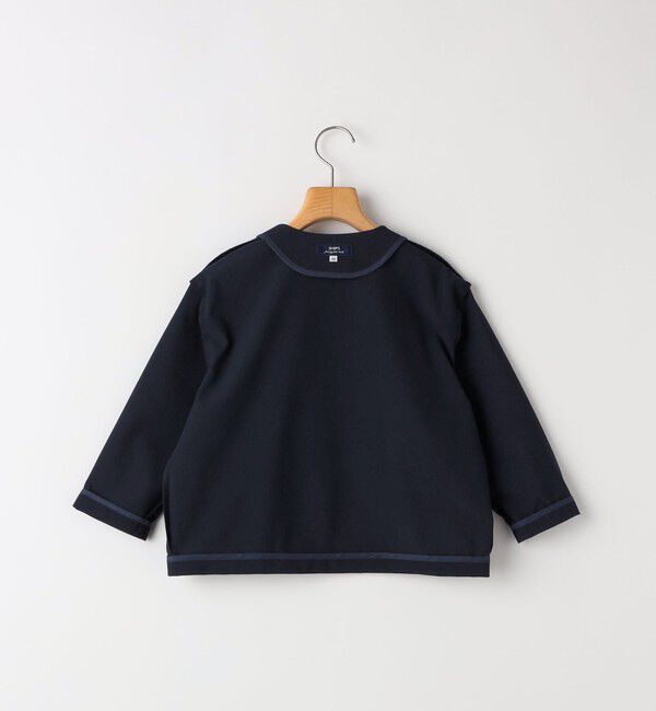 SHIPS KIDS「SHIPS KIDS:100～130cm / セレモニー ノーカラー ジャケット」|ノーカラージャケット|