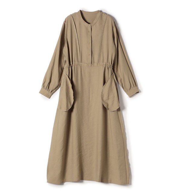 SHIPS Colors 「SHIPS Colors:〈手洗い可能〉プリーツ デザイン ロングスリーブ ワンピース◇」|ワンピース|