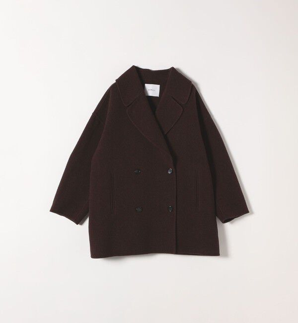SHIPS any「《一部追加予約》SHIPS any: リバー ダブル テーラード ミドル コクーン コート」|その他|