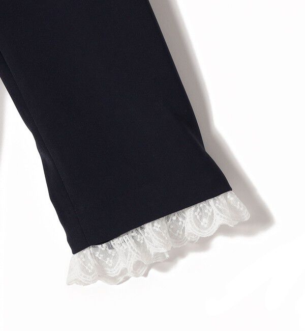 SHIPS for women「【SHIPS別注】troisiemeCHACO:〈手洗い可能〉フリル レース ワンピース（セレモニー対応可）」|ワンピース|