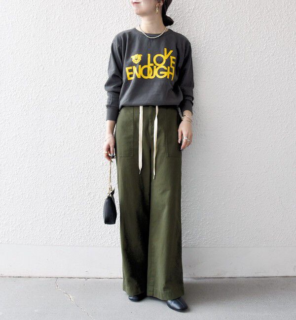 SHIPS any「Mixta:〈洗濯機可能〉ラグラン ロゴ クルーネック プルオーバー」|スウェット・ジャージ|