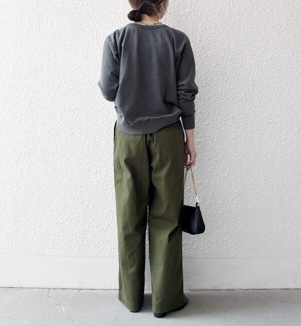 SHIPS any「Mixta:〈洗濯機可能〉ラグラン ロゴ クルーネック プルオーバー」|スウェット・ジャージ|