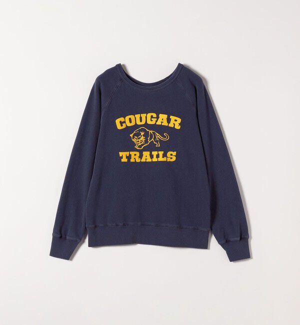 SHIPS any「Mixta:〈洗濯機可能〉ラグラン ロゴ クルーネック プルオーバー」|スウェット・ジャージ|