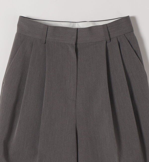 SHIPS any「《予約》SHIPS any:〈手洗い可能〉2タック ワイド パンツ」|スラックス|