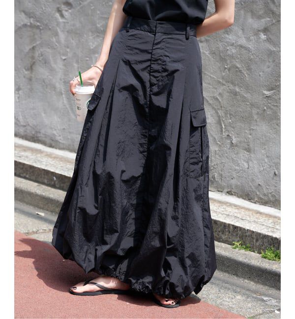 OUTDOOR PRODUCTS Usual Things「追加2 ドロストバルーンカーゴスカート」|スカート|