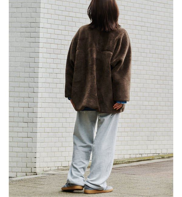 OUTDOOR PRODUCTS Usual Things「スタンドカラーボアブルゾン」|その他|