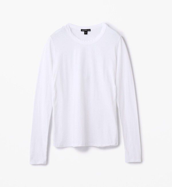 JAMES PERSE「リュクスジャージー クルーネックプルオーバー WELJ3296」|Tシャツ・カットソー|11 ホワイト