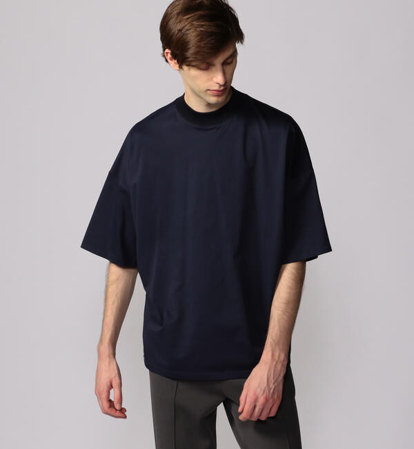 CABaN「CABaN コットン ビルドネックTシャツ」|Tシャツ・カットソー|