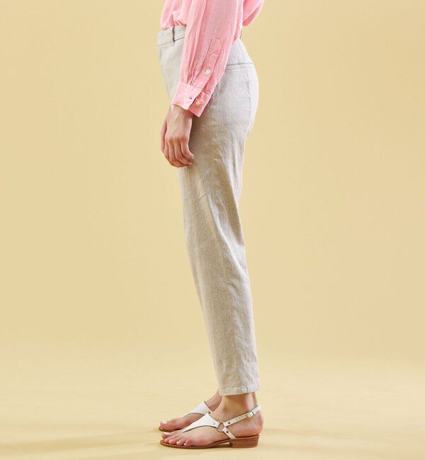 GALERIE VIE「コットンリネンストレッチ テーパードパンツ」|その他|