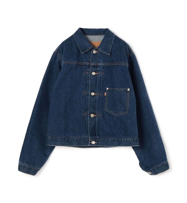 GALERIE VIE「リユースシーアイランドコットン デニムジャケット」|デニムジャケット|65 ブルー