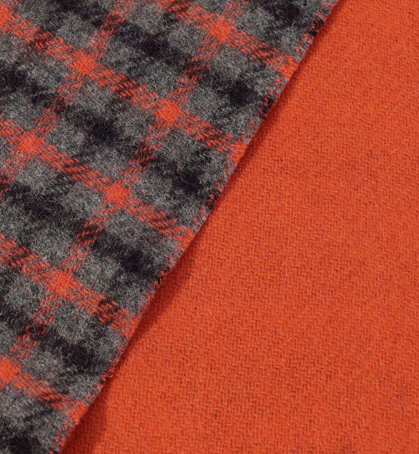 TOMORROWLAND GOODS「TOMORROWLAND カシミヤダブルフェイス チェック マフラー」|マフラー|