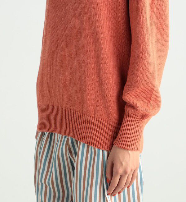 BACCA「カラーコットン サマーニットプルオーバー」|ニット・セーター|