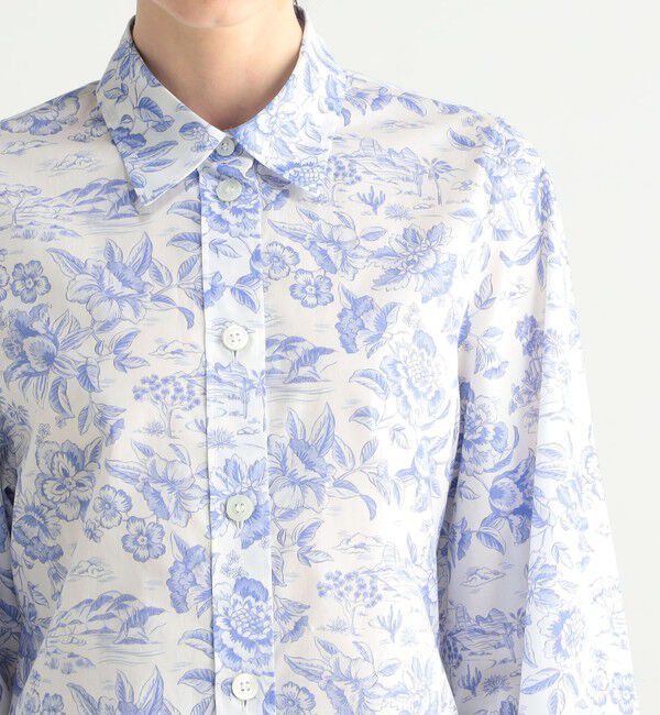 BACCA「サマーリバティ プリントシャツ」|シャツ・ブラウス|