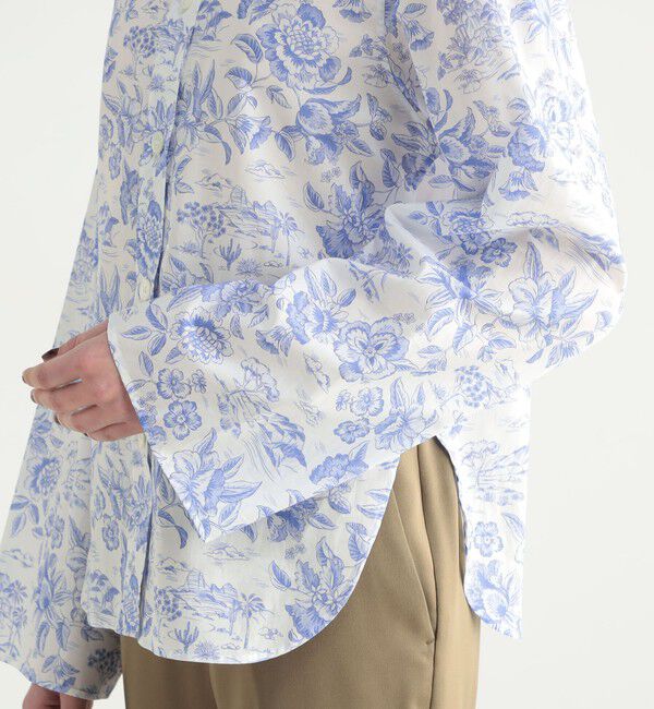 BACCA「サマーリバティ プリントシャツ」|シャツ・ブラウス|