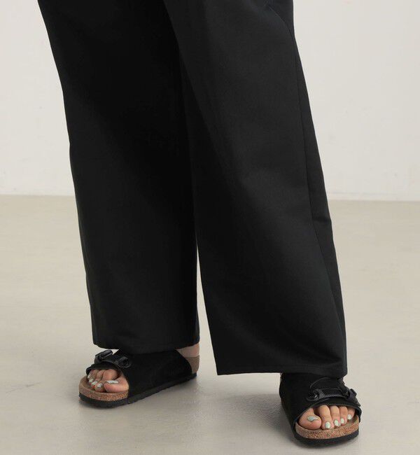 Edition「コットンリネン タックバギーパンツ」|その他|