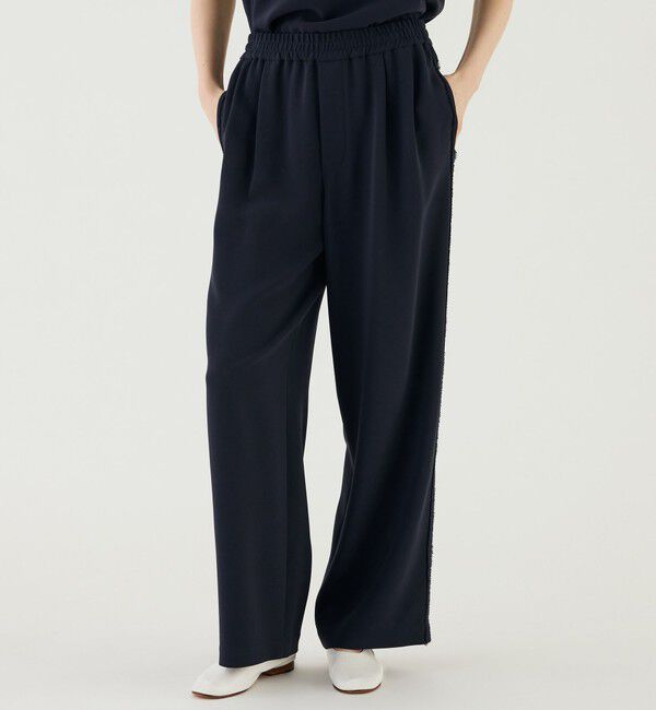 GALERIE VIE「ダブルクロス セミワイドイージーパンツ」|その他|