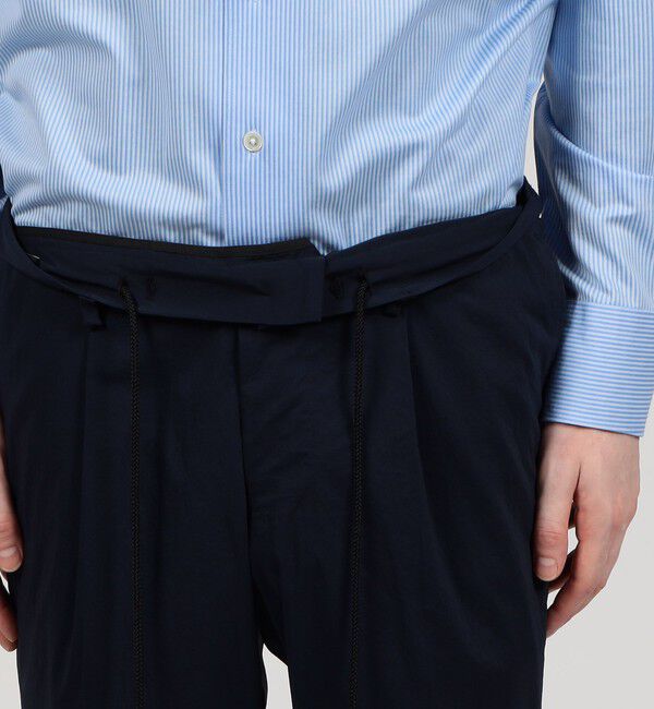 TOMORROWLAND MENS「コンパクトナイロン イージースラックス」|スラックス|