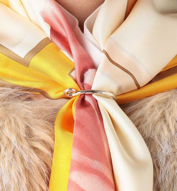 TOMORROWLAND GOODS「TOMORROWLAND FLAME FLOWER シルクスカーフ」|バンダナ・スカーフ|