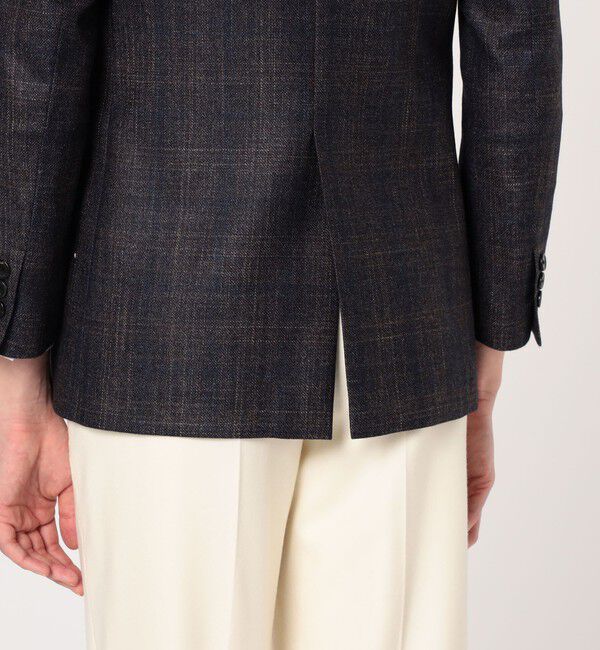 TOMORROWLAND collection「SILK AIR NAVY 2Bテーラードジャケット」|テーラードジャケット|