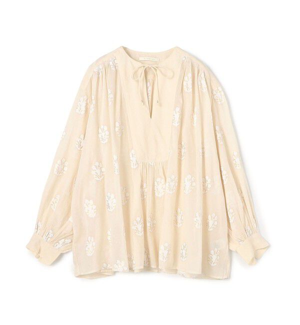 TOMORROWLAND BUYING WEAR「ne Quittez pas COTTON VOILE SEDUM ブラウス」|シャツ・ブラウス|12 オフホワイト系