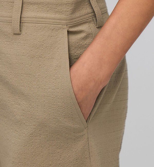 BACCA「シアサッカー スリムストレートパンツ」|チノ|