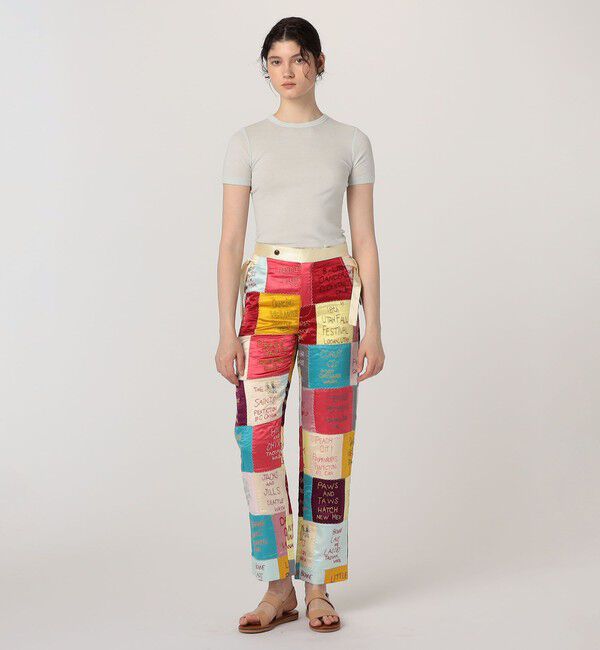 TOMORROWLAND BUYING WEAR「BODE パッチワークパンツ」|その他|