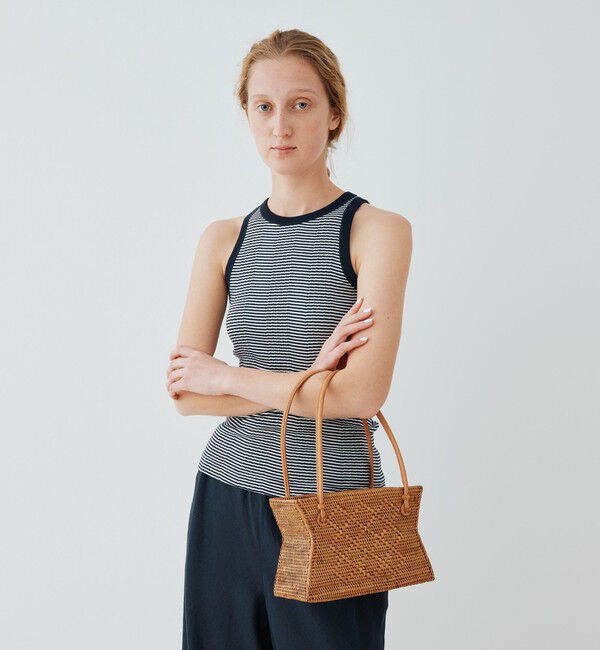 TOMORROWLAND GOODS「 BALI WERKSTATTE Handsup Atebag」|かごバッグ|