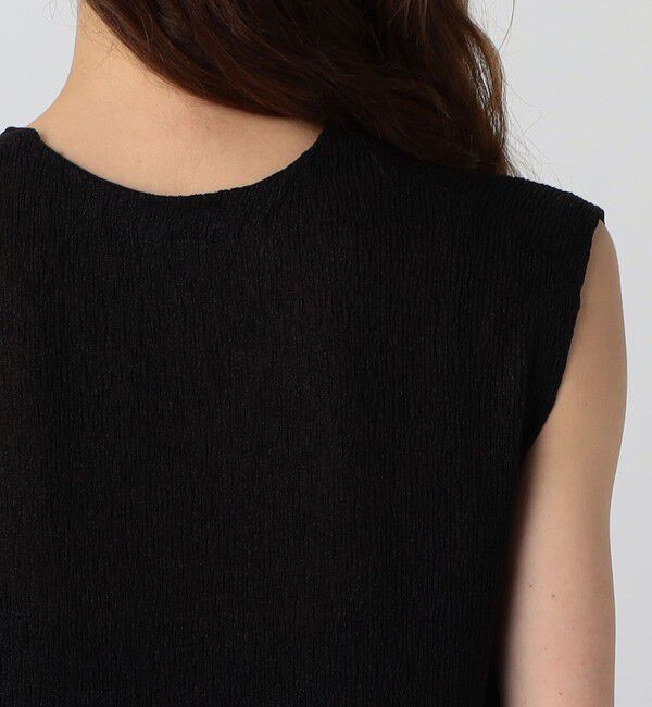 DES PRES「クレープニット フレアワンピース」|ワンピース|