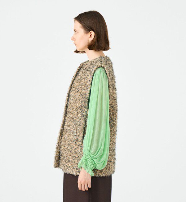 Ballsey「Kate クルーネックジレ」|ダウンベスト・ベスト|