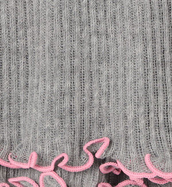 TOMORROWLAND GOODS「【別注】V::room コットンリブ ラウンドネックプルオーバー」|Tシャツ・カットソー|