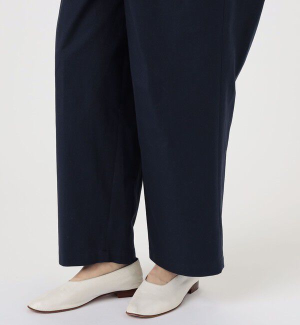 GALERIE VIE「ノンマーセライズドコットン アシンメトリーパンツ」|その他|