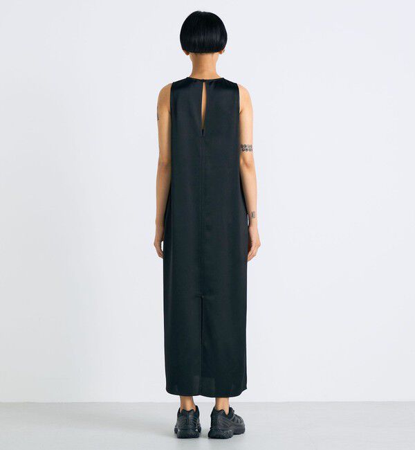 Edition「ワッシャーサテン ノースリーブワンピース」|ワンピース|