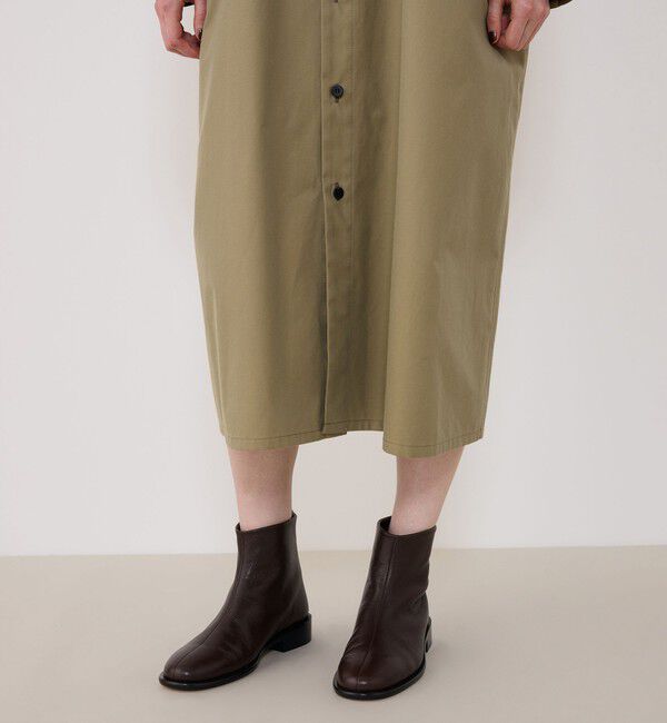 GALERIE VIE「クラシカルギャバジン シャツワンピース」|ワンピース|