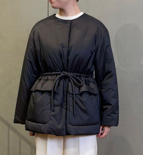 Ballsey「タイニーリップ ドロストショートコート」|その他|19 ブラック