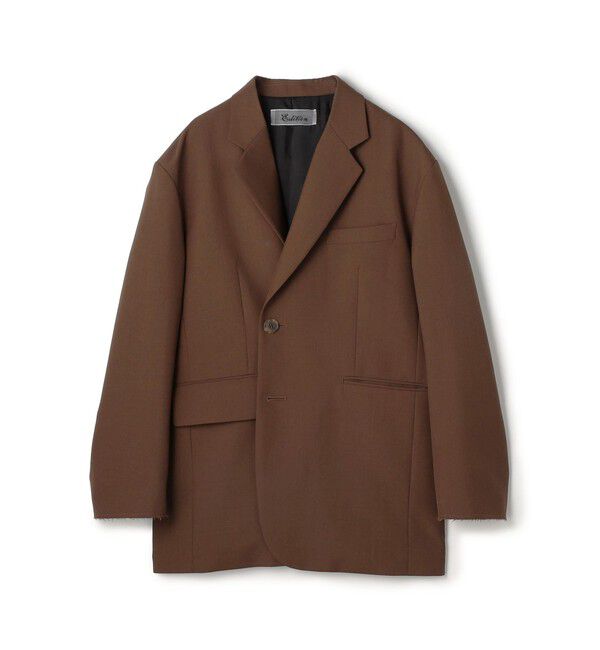 Edition「ウールドスキン テーラードジャケット」|テーラードジャケット|47 ブラウン