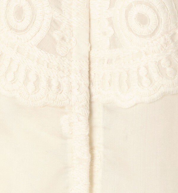 Edition「シアーエンブロイダリー ブラウス」|シャツ・ブラウス|