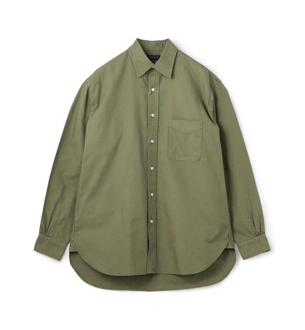 TOMORROWLAND MENS「スーピマコットン オックスフォード ロングスリーブシャツ ALBIATE」|シャツ・ブラウス|57 カーキ