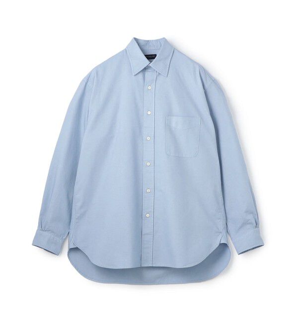TOMORROWLAND MENS「スーピマコットン オックスフォード ロングスリーブシャツ ALBIATE」|シャツ・ブラウス|63 ライトブルー