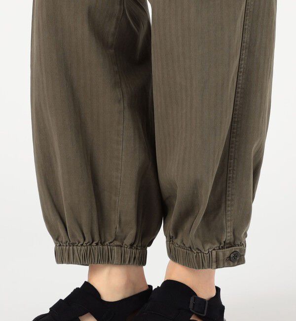 JAMES PERSE「ヘリンボーンツイルパラシュートパンツ WHBS1102」|カーゴ|